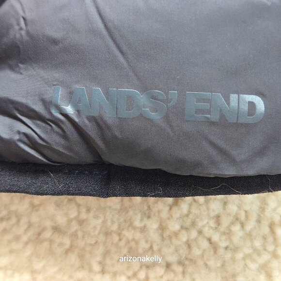 NWOT Reversible Coat--Nylon Shell, Furry Lining, Primaloft Insulation Lands' End - Picture 8 of 12